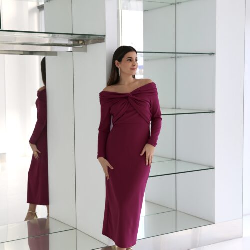 Vestido Yaiza Buganvilla