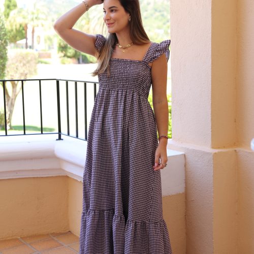 Vestido Valentina Berenjena